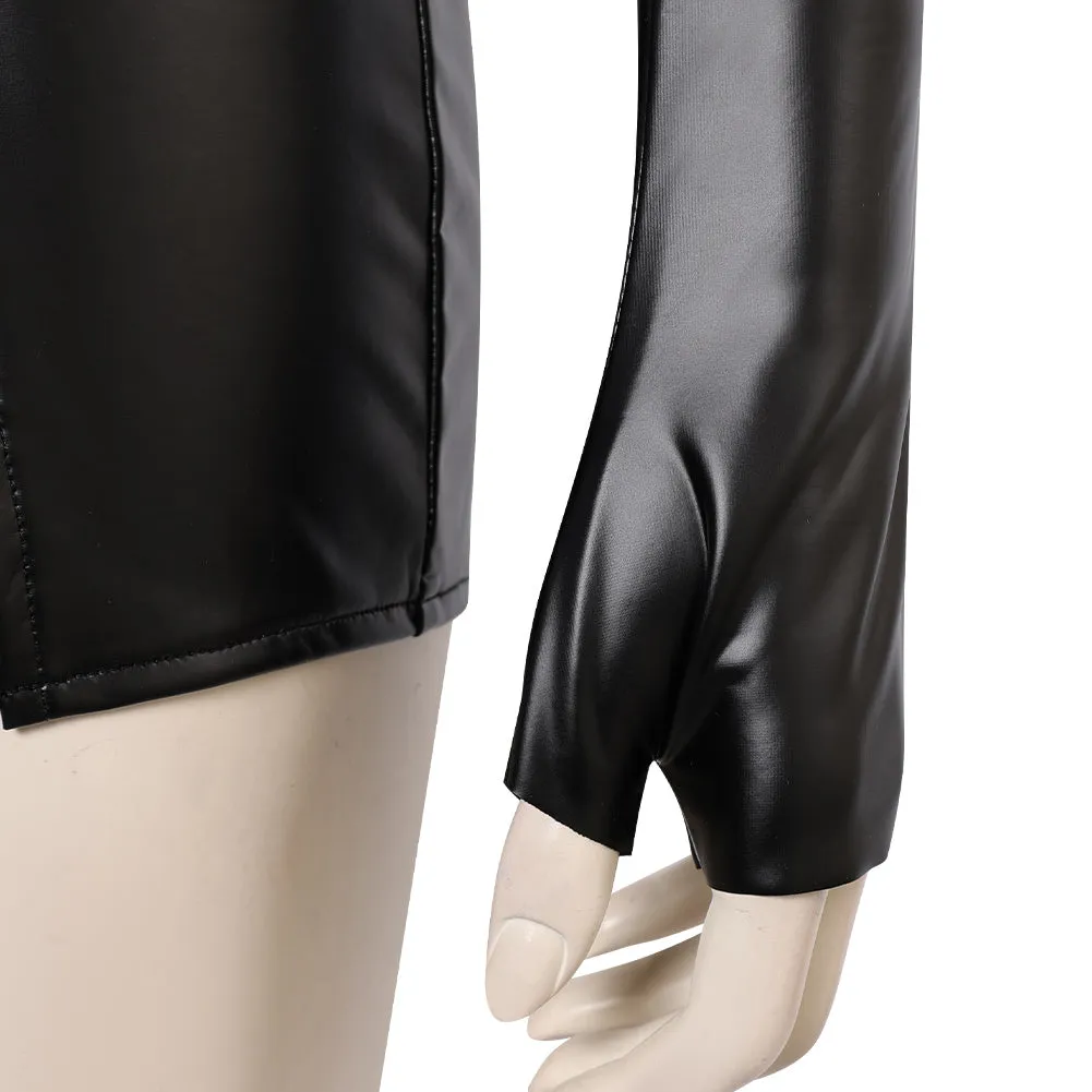 Resident Evil Ada Wong Original Black Sexy Gown Dress Cosplay Costume Outfits Halloween Carnival Suit