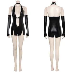 Resident Evil Ada Wong Original Black Sexy Gown Dress Cosplay Costume Outfits Halloween Carnival Suit