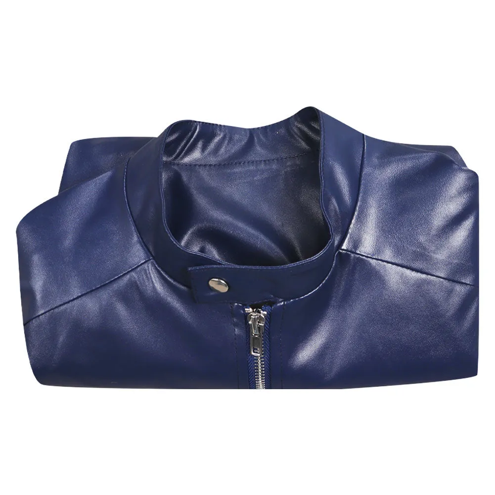 Resident Evil: Death Island Leon S Kennedy Jacket Cosplay Costume Coat Halloween Carnival Suit