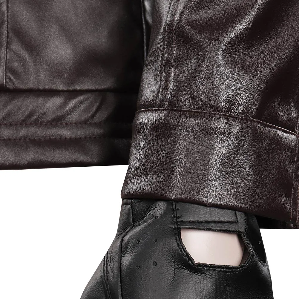 Resident Evil: Infinite Darkness Leon Scott Kennedy Coat Cosplay Costume Halloween Carnival Suit