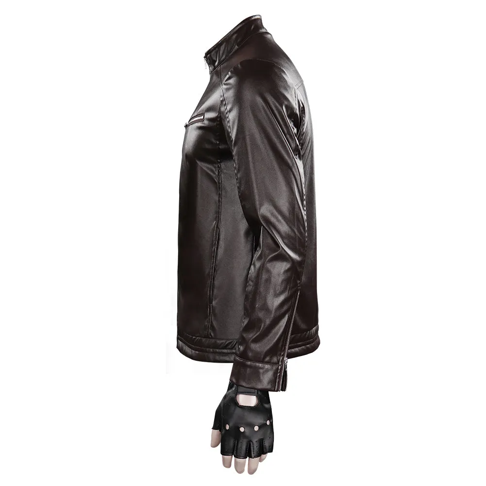 Resident Evil: Infinite Darkness Leon Scott Kennedy Coat Cosplay Costume Halloween Carnival Suit