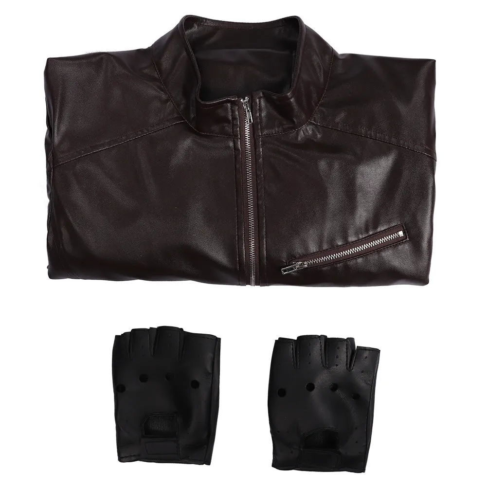 Resident Evil: Infinite Darkness Leon Scott Kennedy Coat Cosplay Costume Halloween Carnival Suit