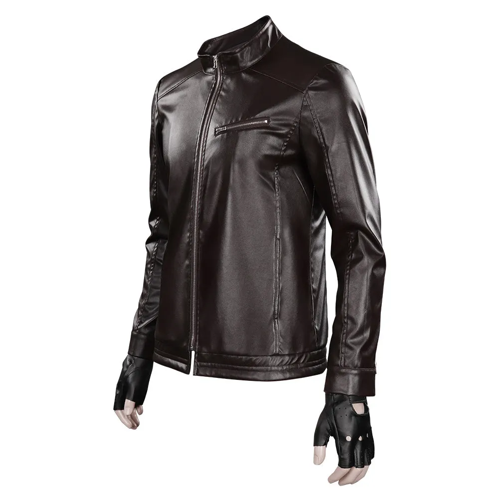 Resident Evil: Infinite Darkness Leon Scott Kennedy Coat Cosplay Costume Halloween Carnival Suit