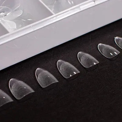 Revel - Full Cover | SOFT GEL NAIL EXTENSIONS | SHORT ROUND 504pc (Pre-Etched)