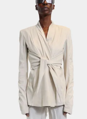 RICK OWENS | Leather LS Strutter Jacket