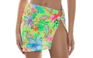 Ring Crop-Ring Mini Skirt