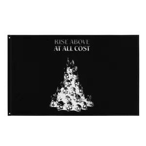 Rise Above at All cost Flag