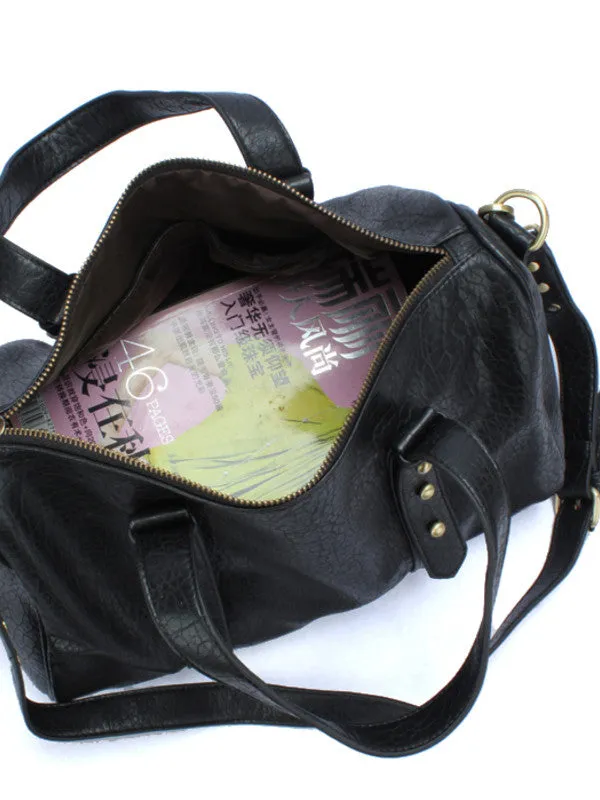 rivet retro satchel