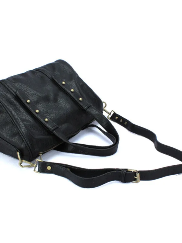 rivet retro satchel
