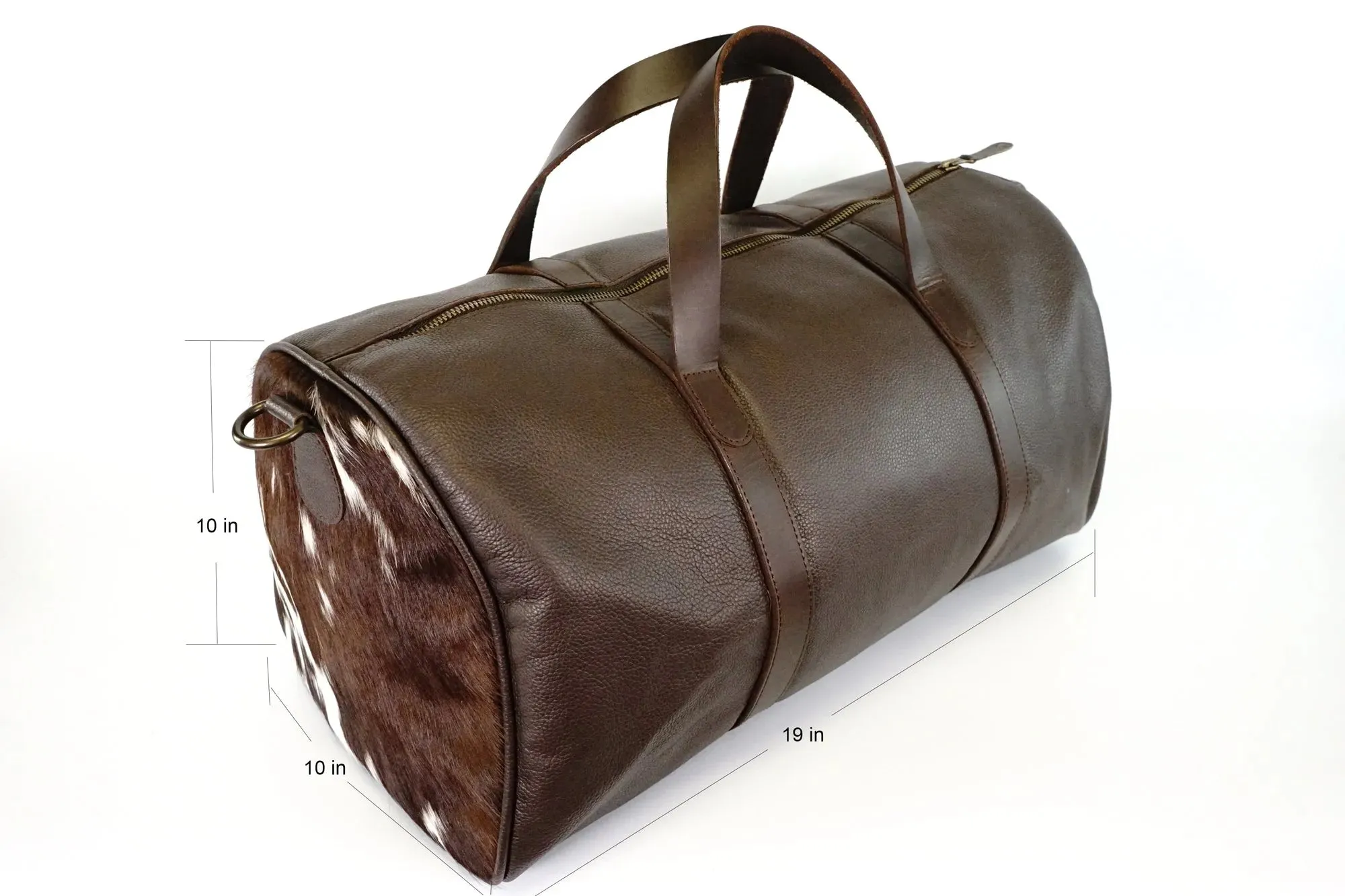 RODEO Daily Duffel cowhide leather Bag