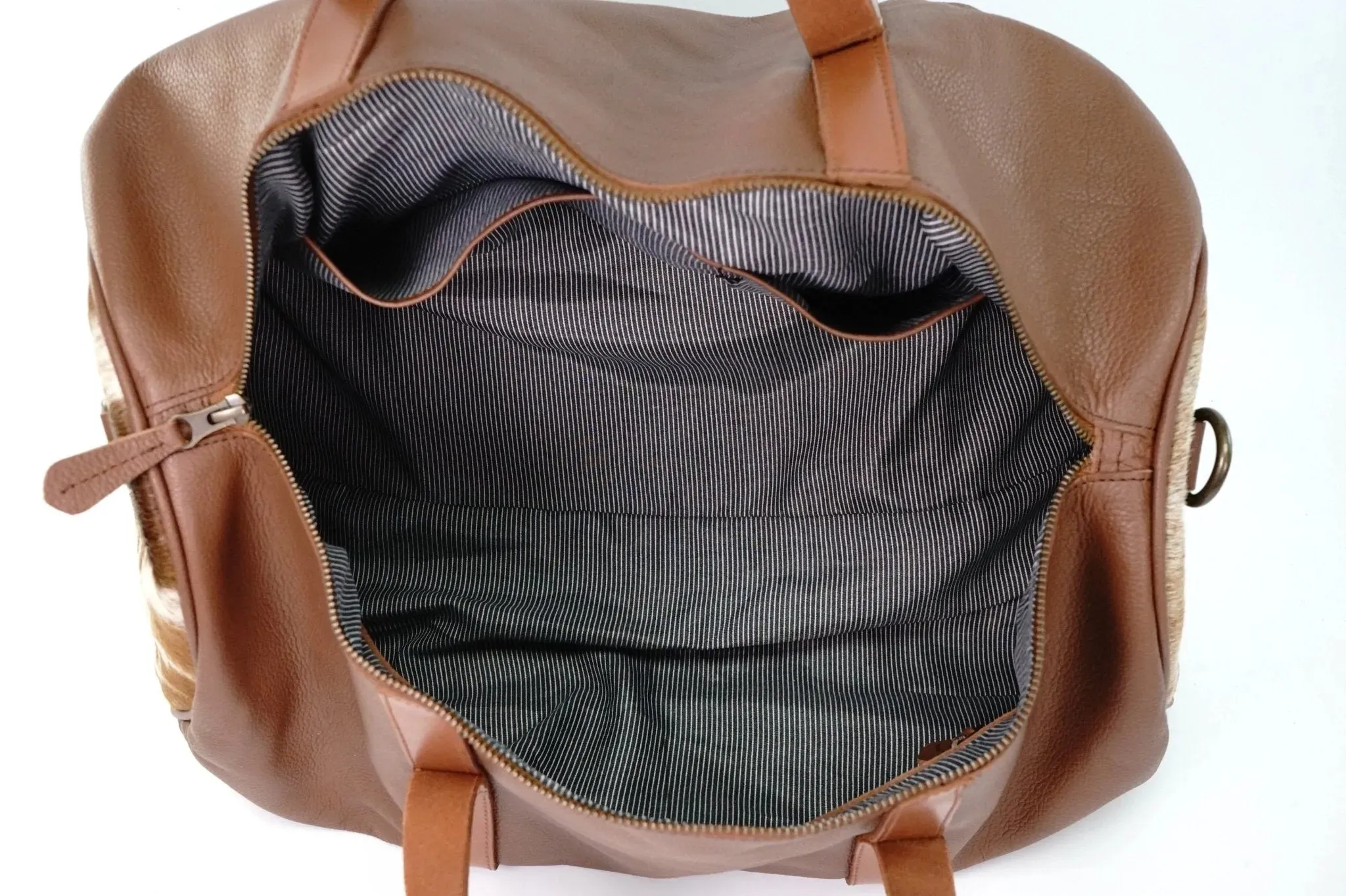 RODEO Daily Duffel cowhide leather Bag