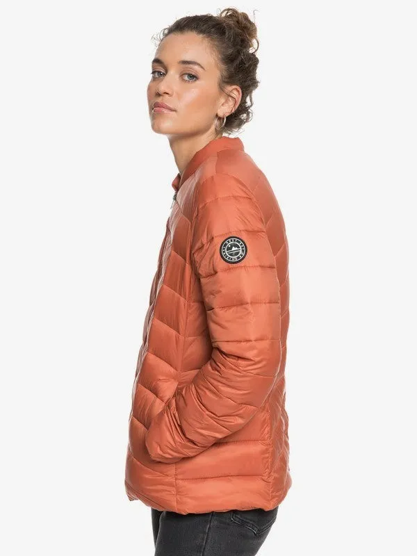 Roxy Womens Coast Road Lightweight Packable Padded Jacket