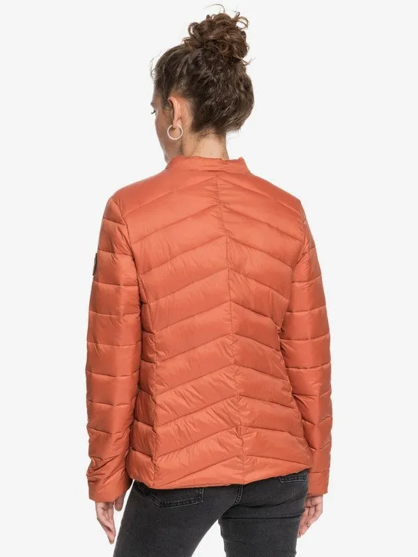 Roxy Womens Coast Road Lightweight Packable Padded Jacket