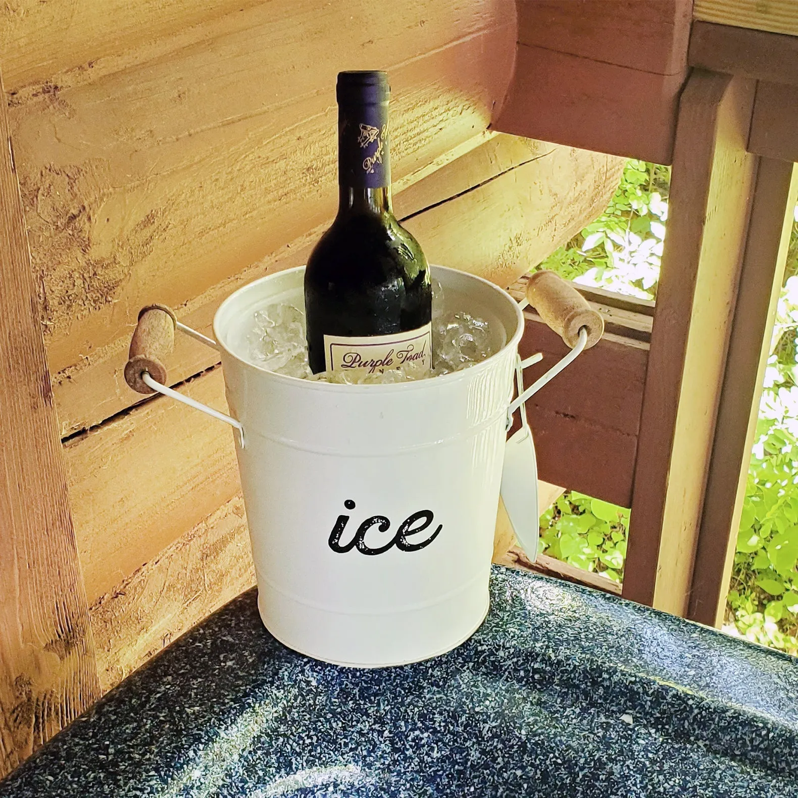 Rustic Enamelware Ice Bucket (Case of 8)