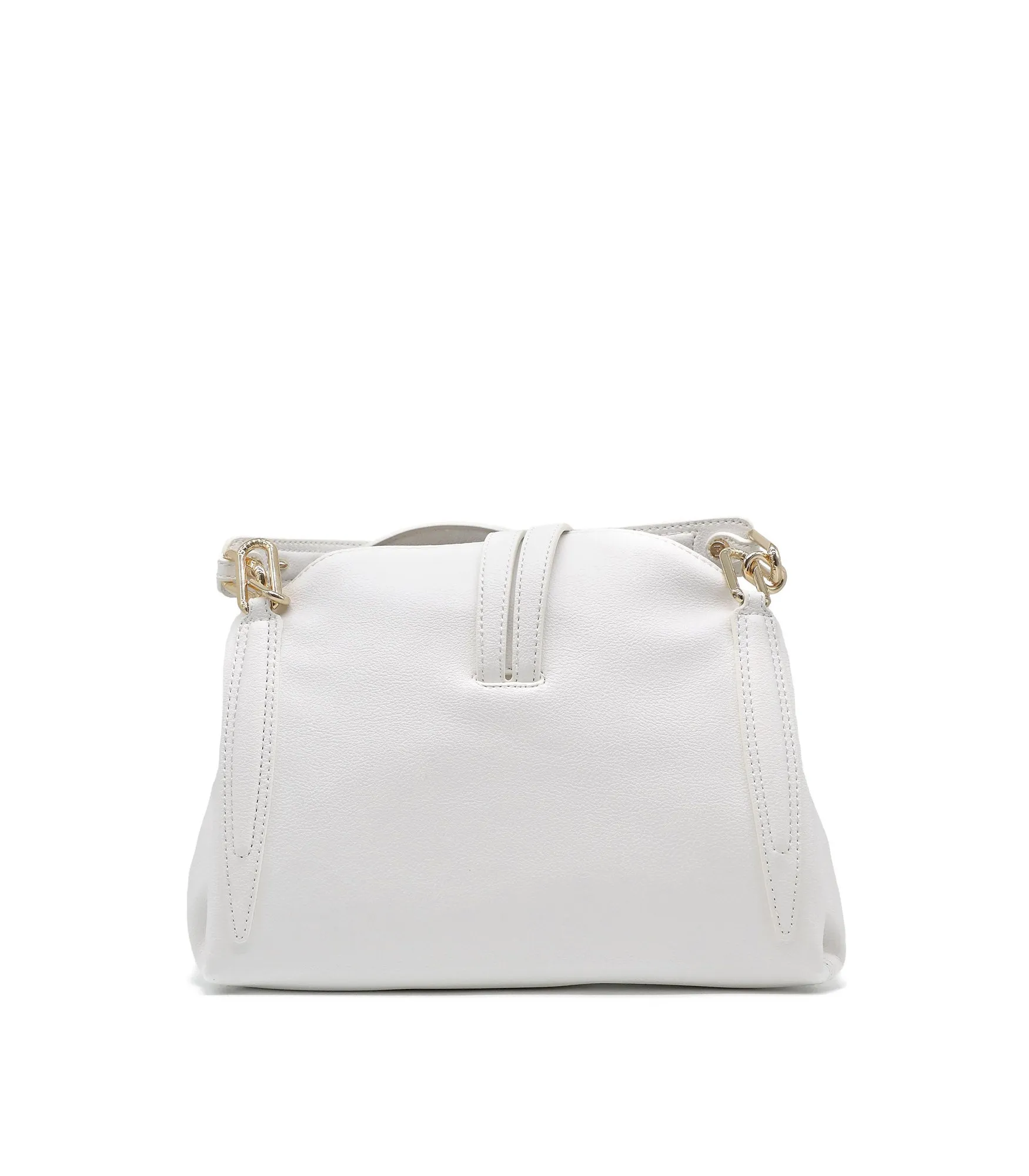 S Satchel - Bianco Lana