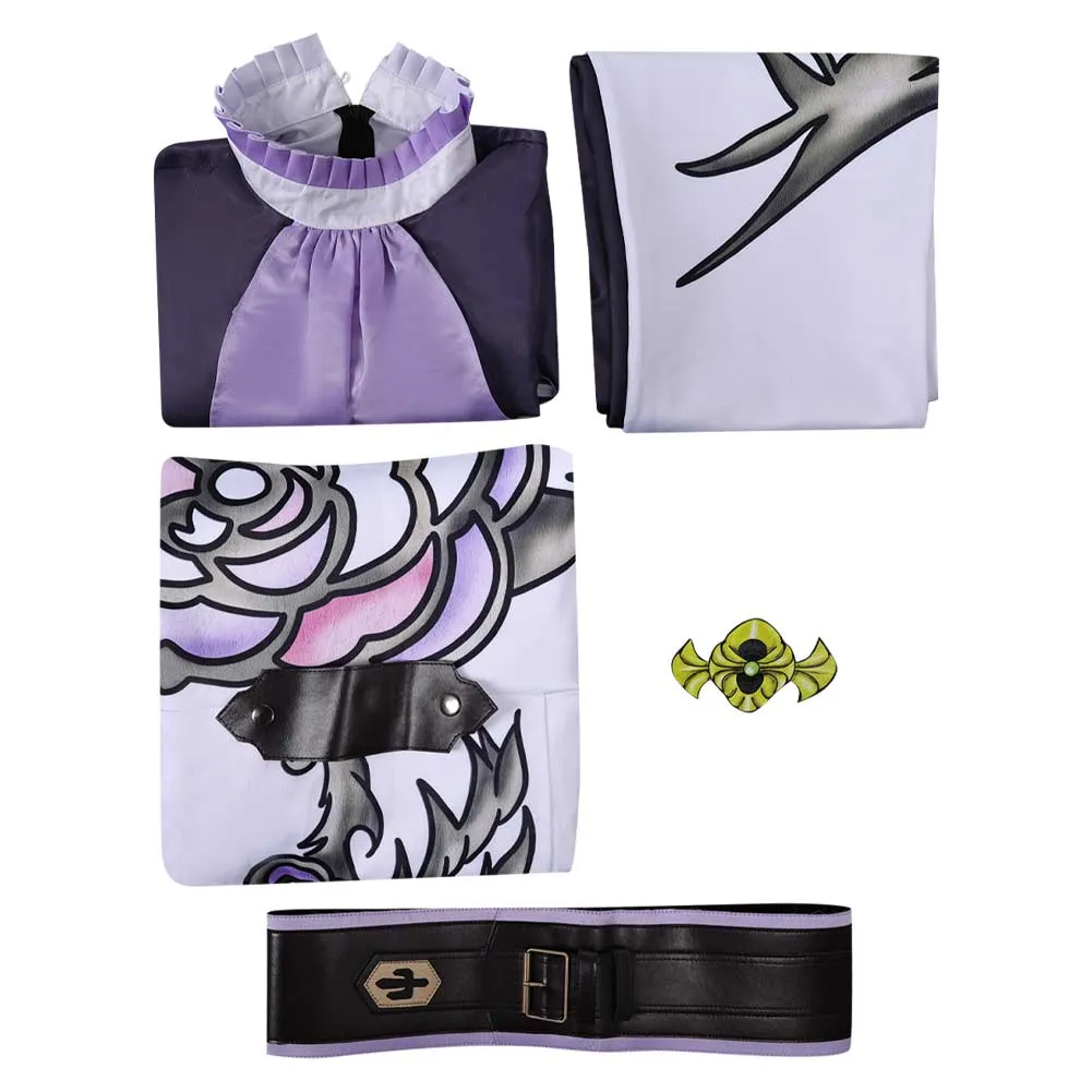 SaGa: Emerald Beyond The Dismal King Siugnas Cosplay Costume Outfits Halloween Carnival Suit