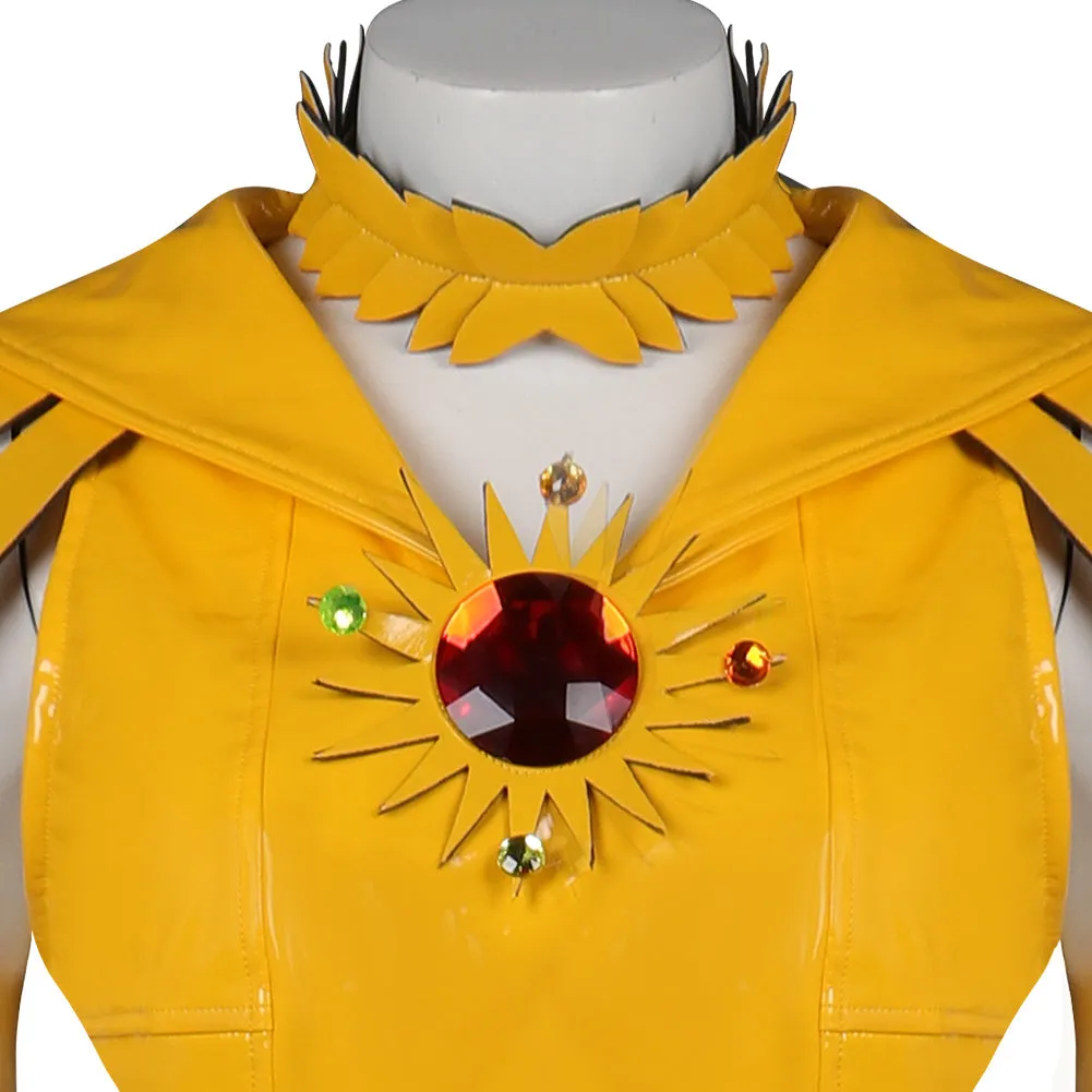 Sailor Moon Cosmos Movie 2023 Sailor Galacia Outfit Cosplay Costume Halloween Carnival Suit