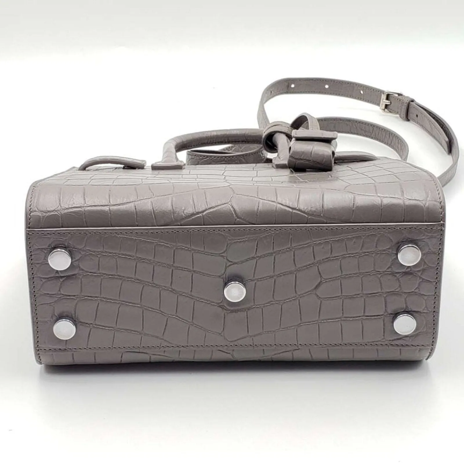 Saint Laurent Leather Satchel Bag