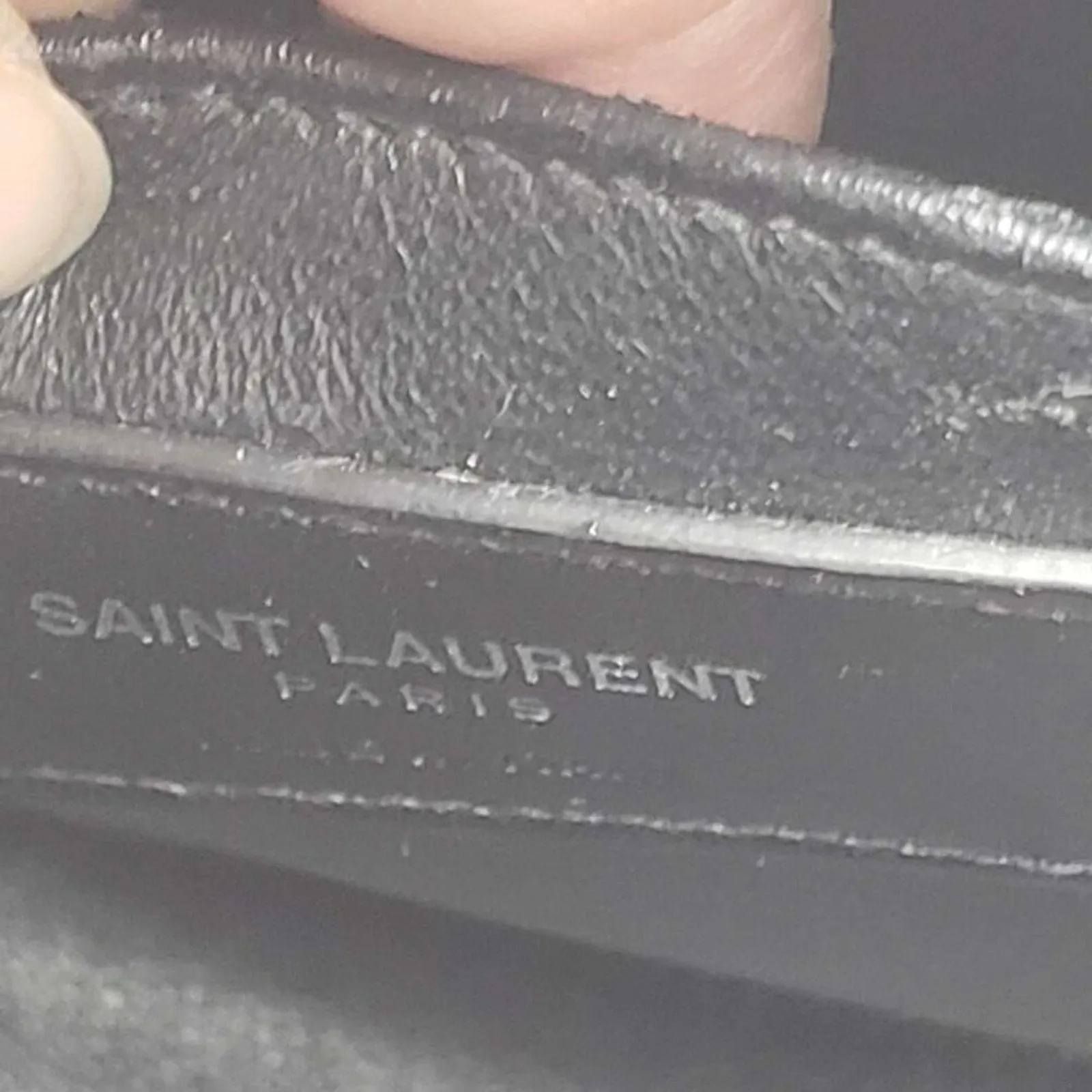Saint Laurent Leather Satchel Bag