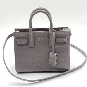 Saint Laurent Leather Satchel Bag