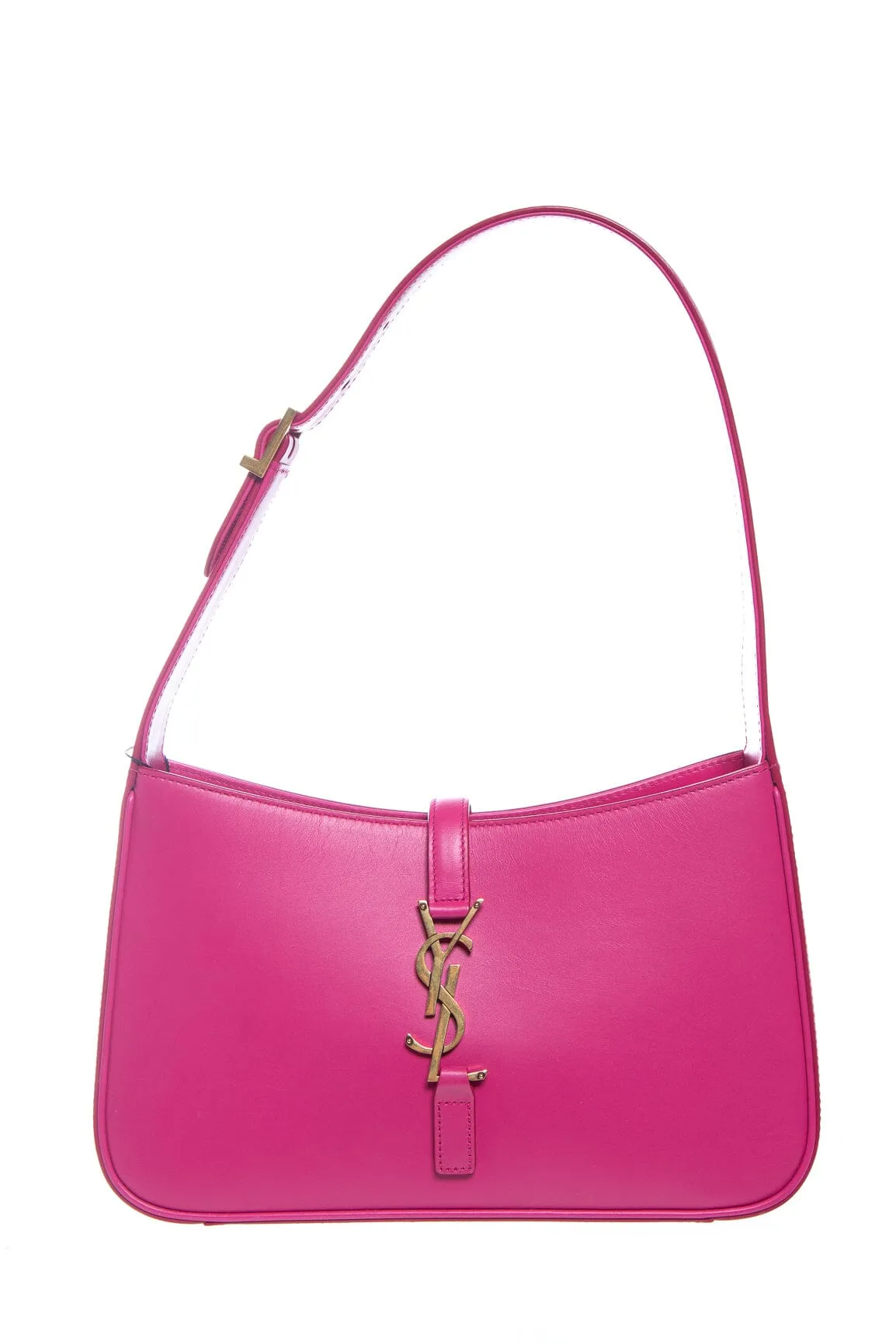 Saint Laurent Pink Le 5 A 7 Hobo Handbag