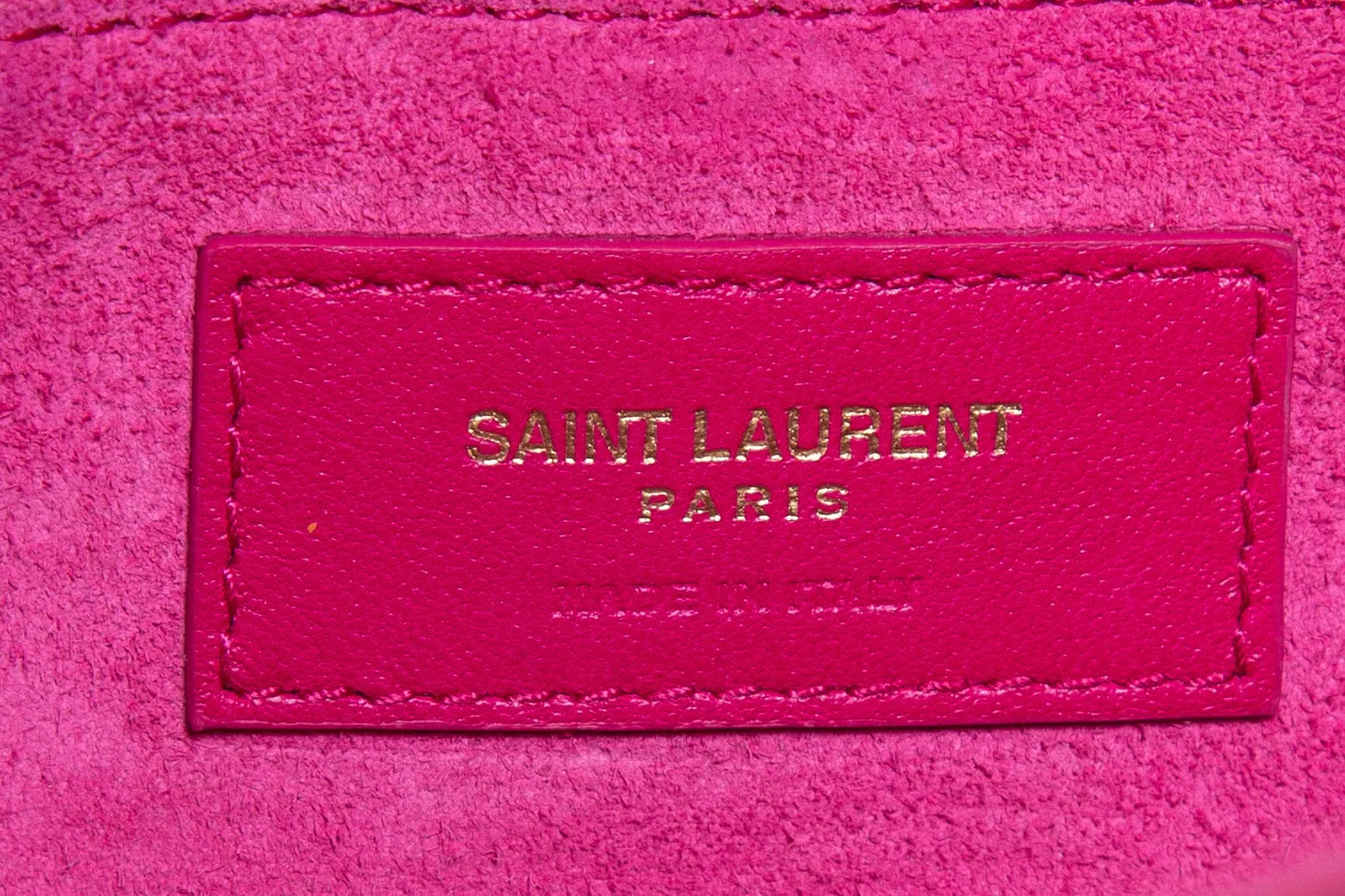 Saint Laurent Pink Le 5 A 7 Hobo Handbag
