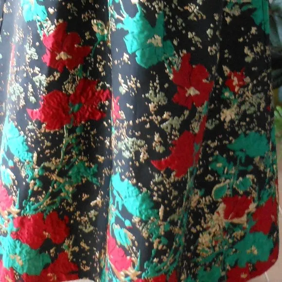 SAMUEL DONG Quilted Brocade Maxi
