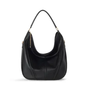 Savannah Vegan Leather Perforated Hobo | Multiple Colours