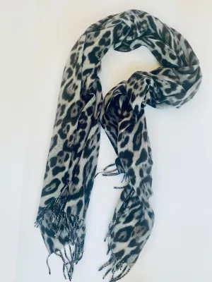 SC12 SOFT LEOPARD SCARF