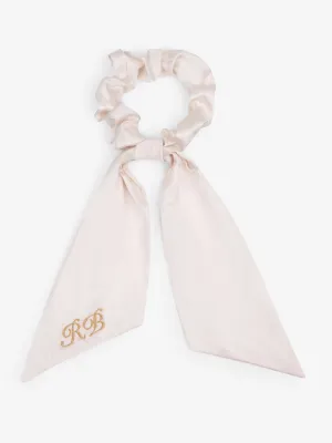 Scrunchie Bow Off-White
