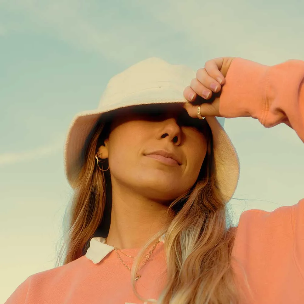 SeaVees - Terry Bucket Hat - Salt