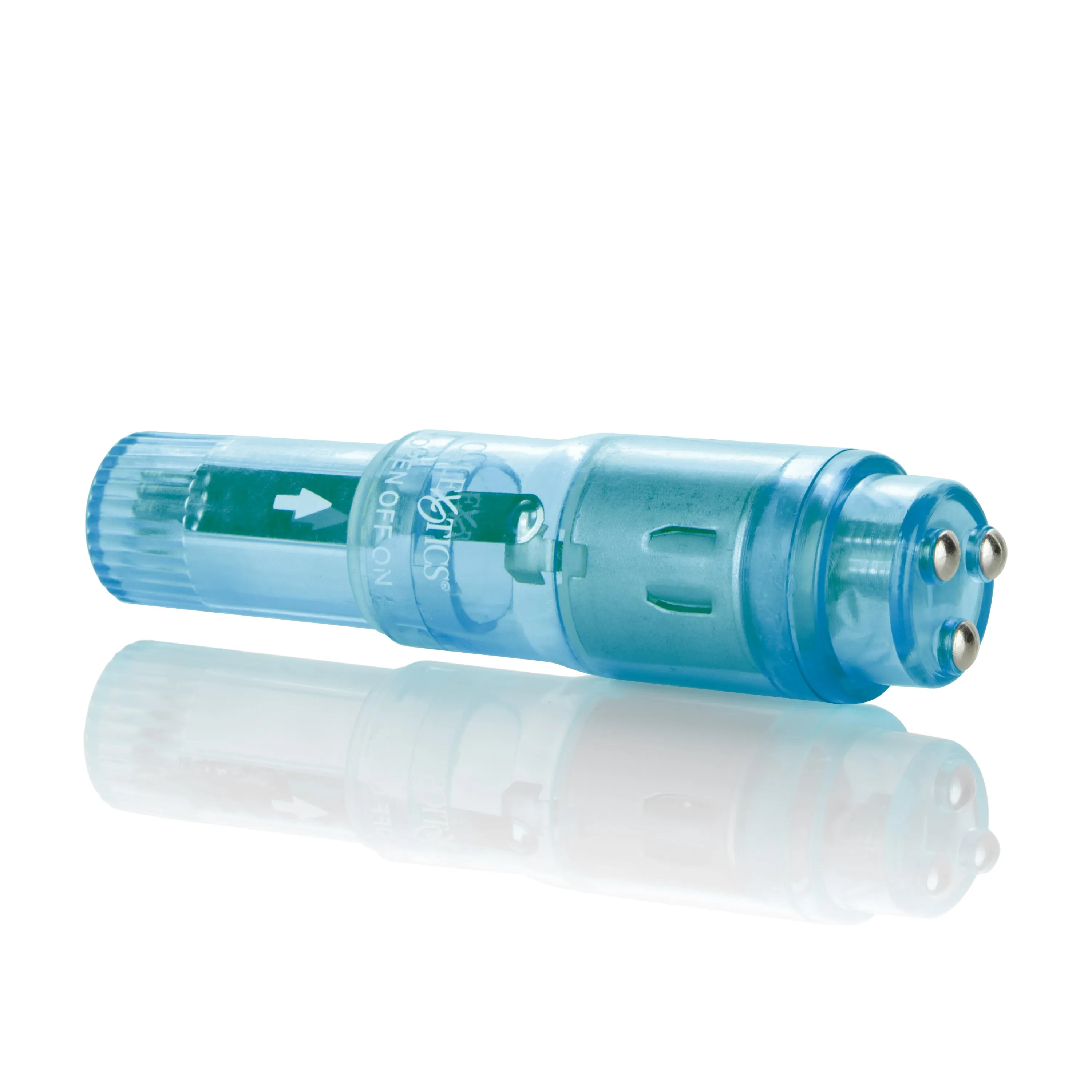 Shane's World Pocket Party Blue | Compact Massager with Removable Flickering Bunny Sleeve