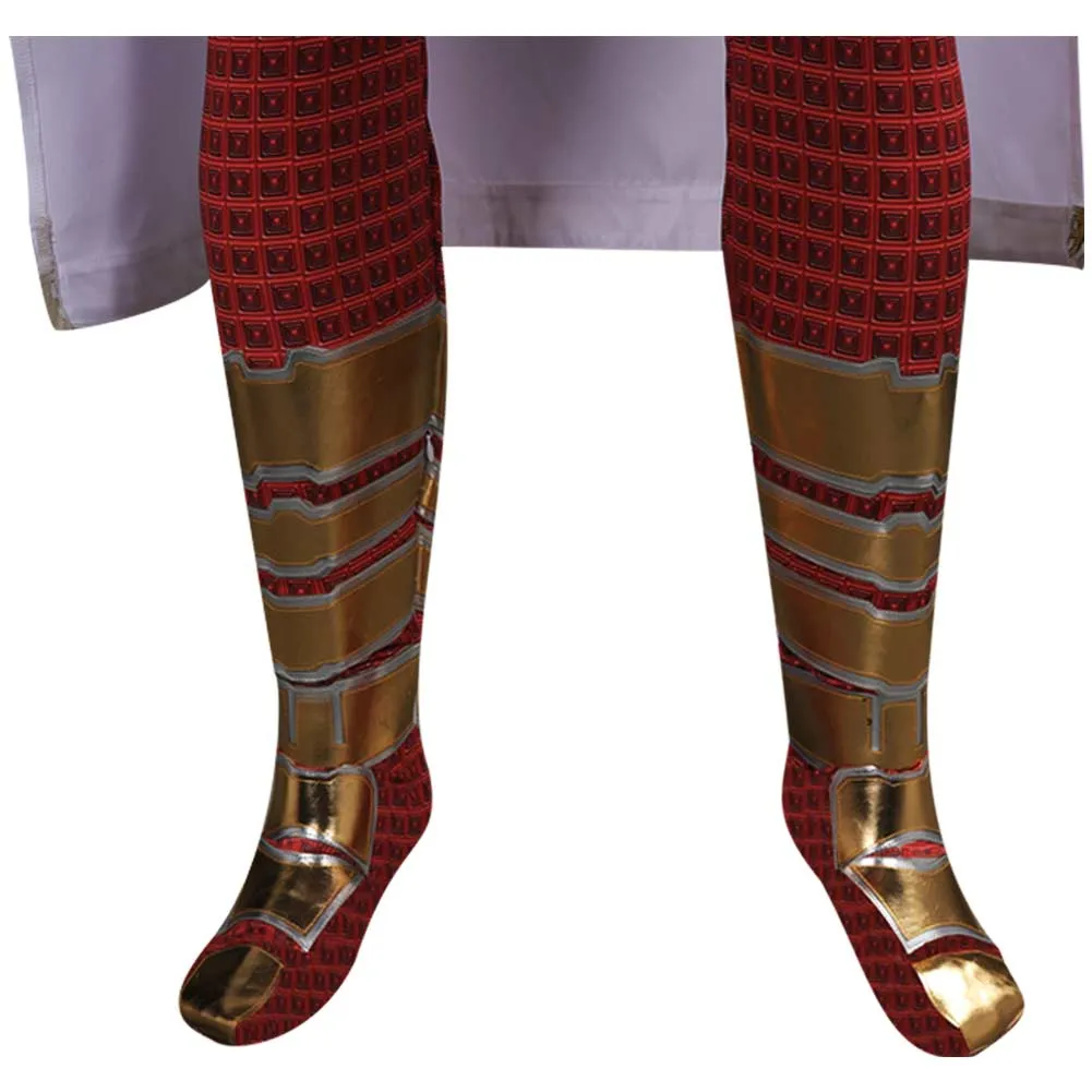 Shazam! Fury of the Gods Shazam Cosplay Costume Outfits Halloween Carnival Suit Shazam