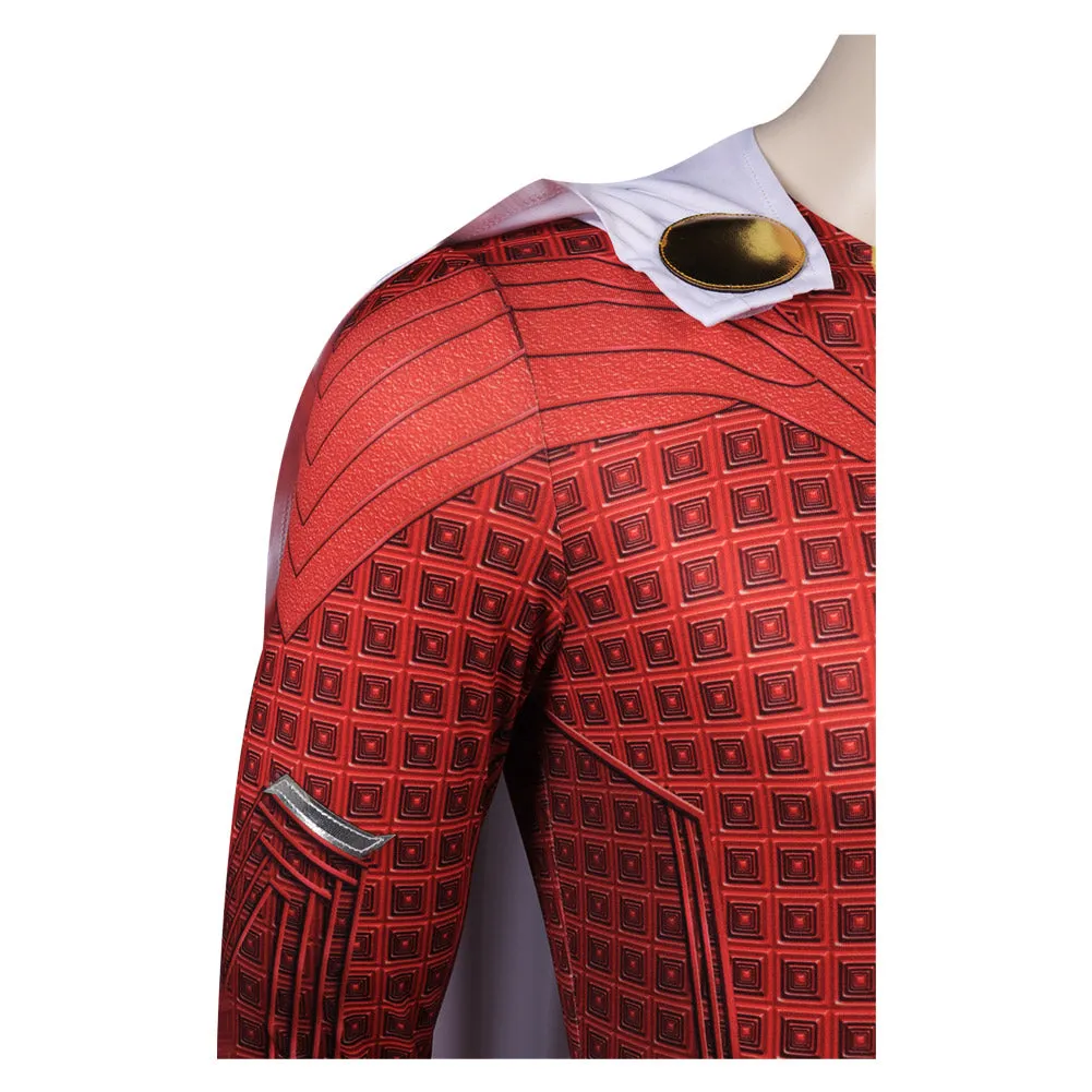 Shazam! Fury of the Gods Shazam Cosplay Costume Outfits Halloween Carnival Suit Shazam