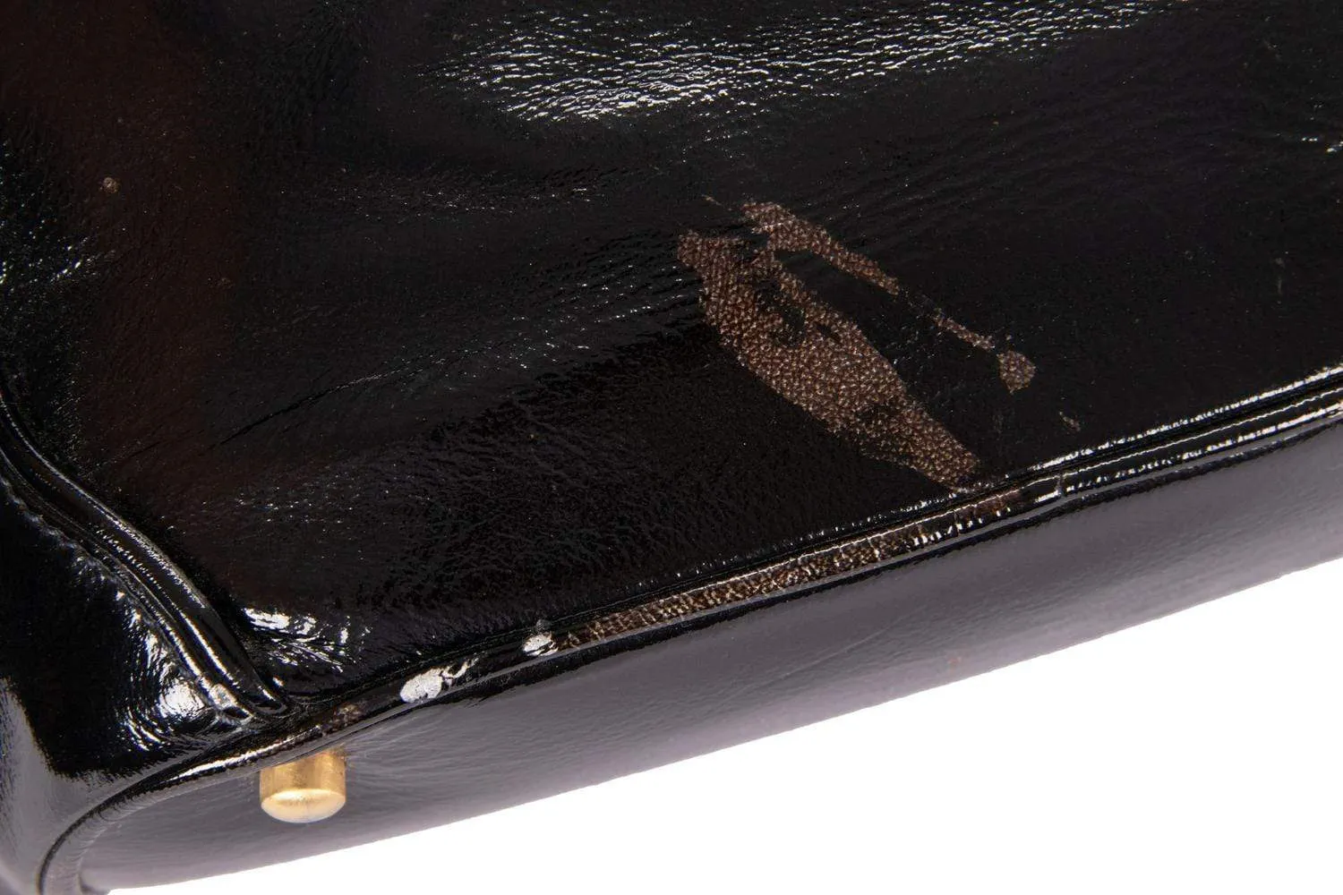 SHIATZY CHEN HOBO BAG BLACK PATENT