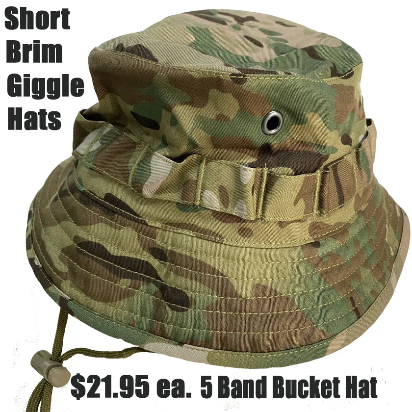 Short Brim Boonie/Giggle Hat's Multi Cam