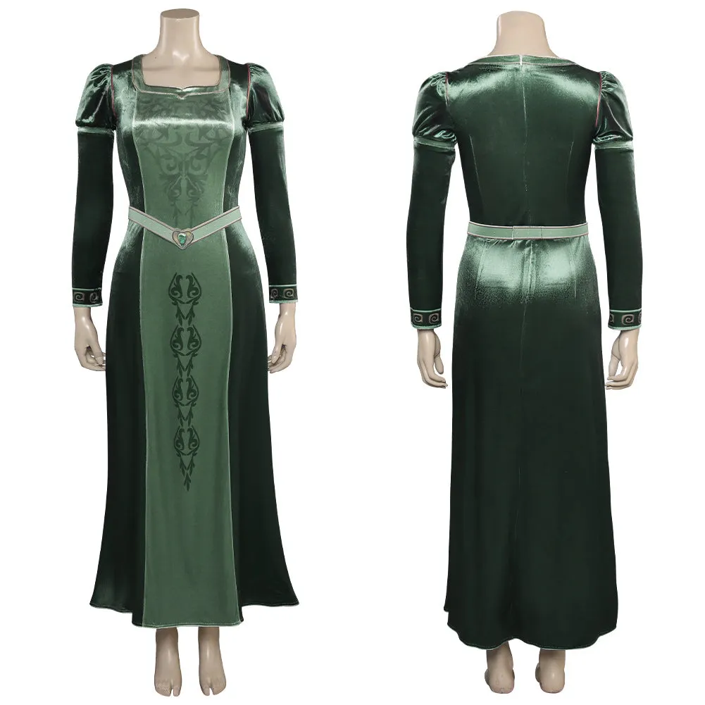 Shrek Fiona Cosplay Costume Outfits Halloween Carnival Party Suit