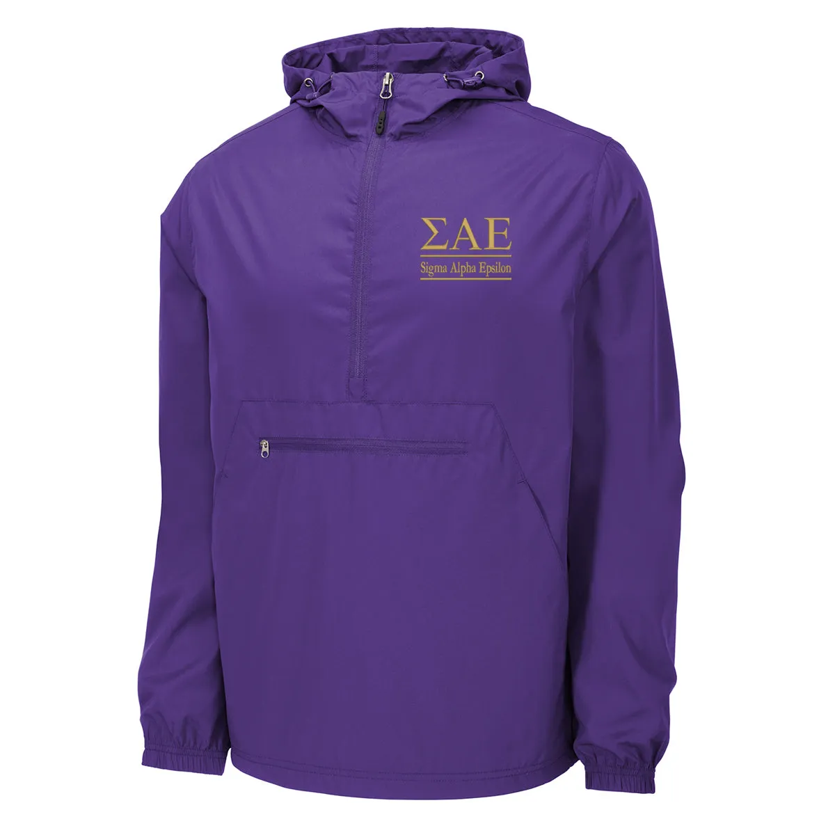 Sigma Alpha Epsilon Windbreaker - Pullover