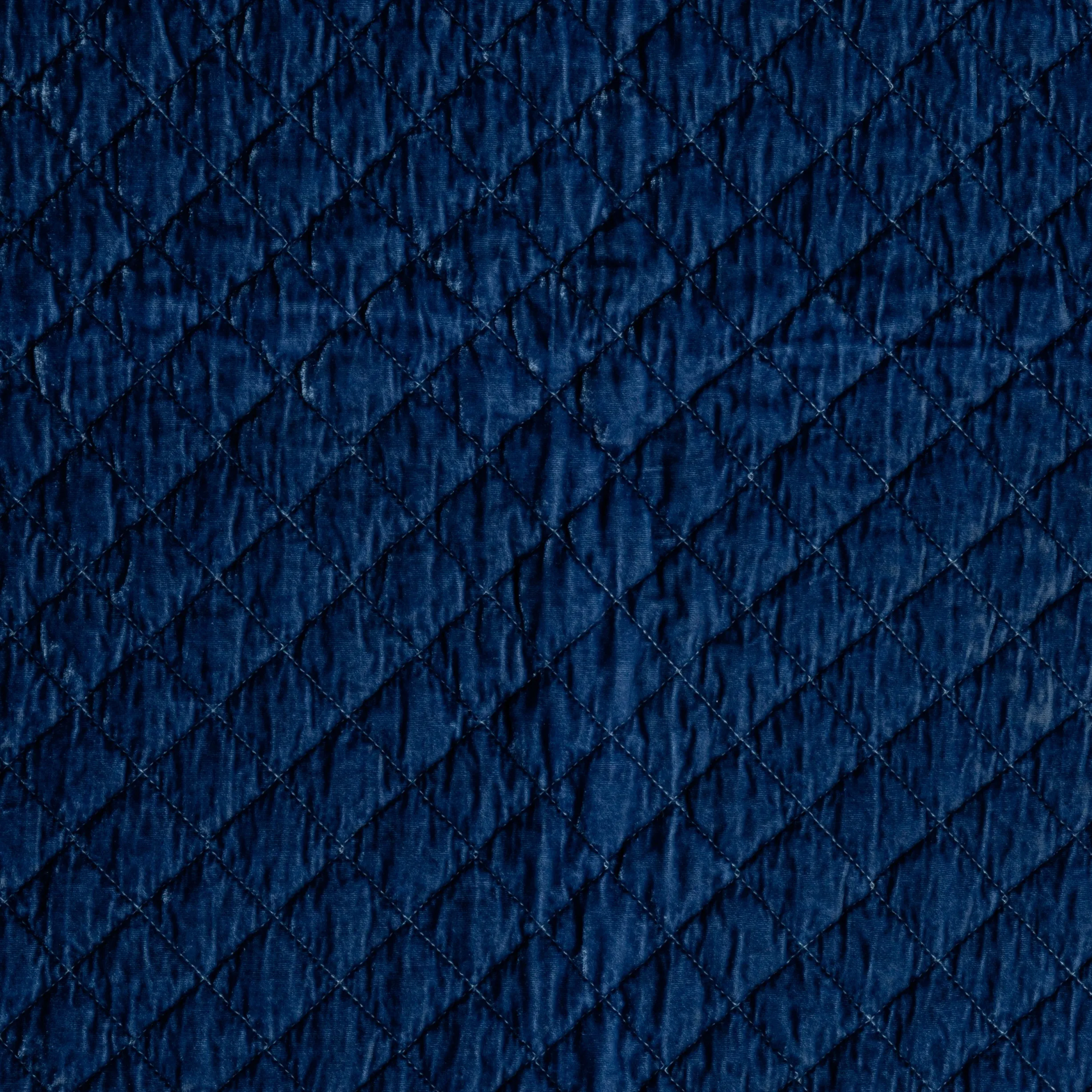 Silk Velvet Quilted Coverlet