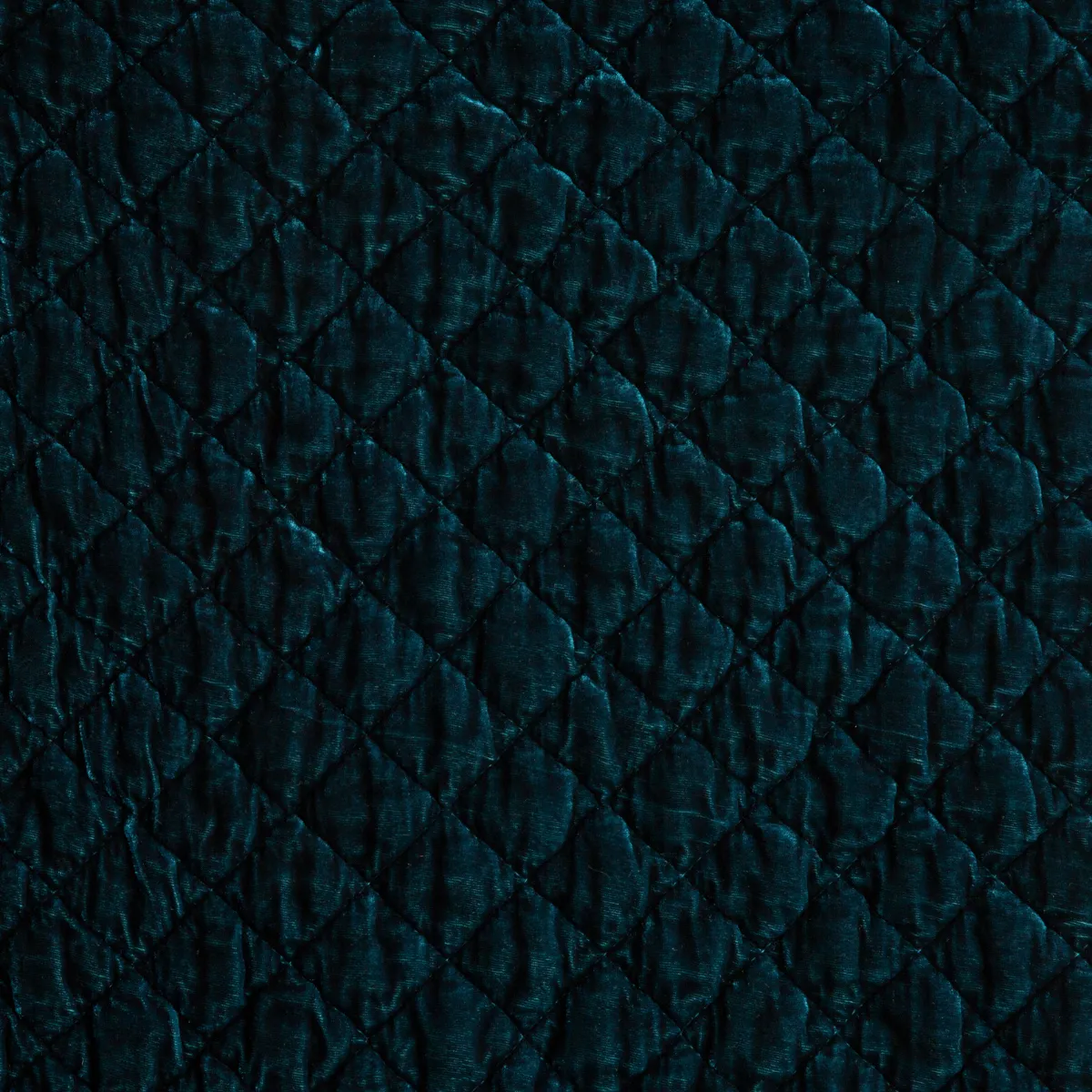 Silk Velvet Quilted Coverlet