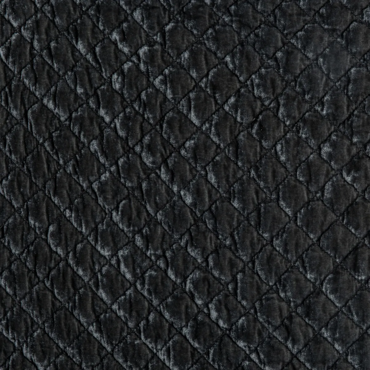 Silk Velvet Quilted Coverlet