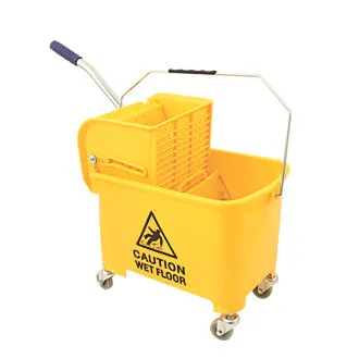 Single Mop Wringer Trolley