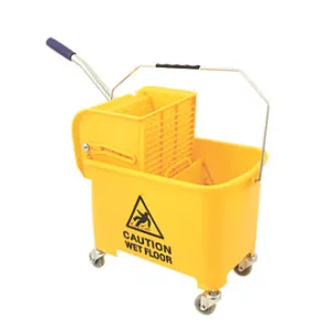 Single Mop Wringer Trolley