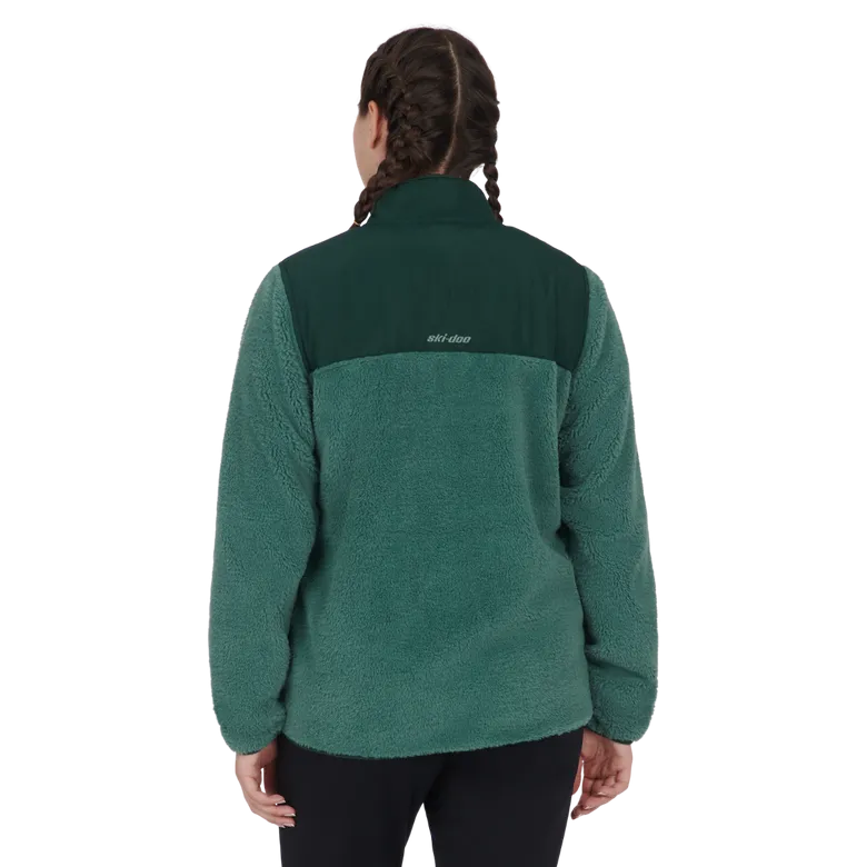 Ski-Doo Women's 1/4 Snap Pullover Fleece