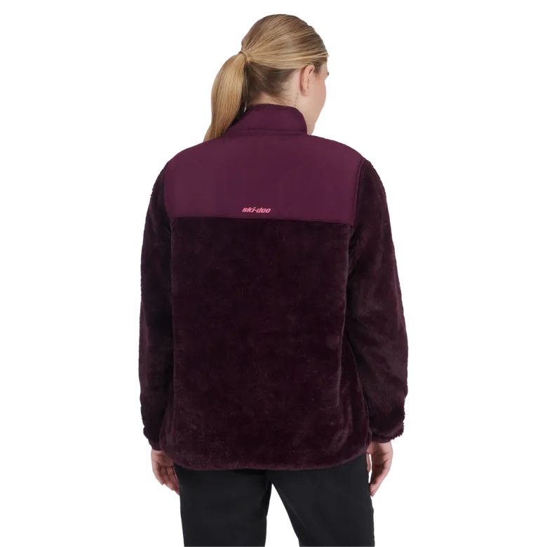 Ski-Doo Women's 1/4 Snap Pullover Fleece