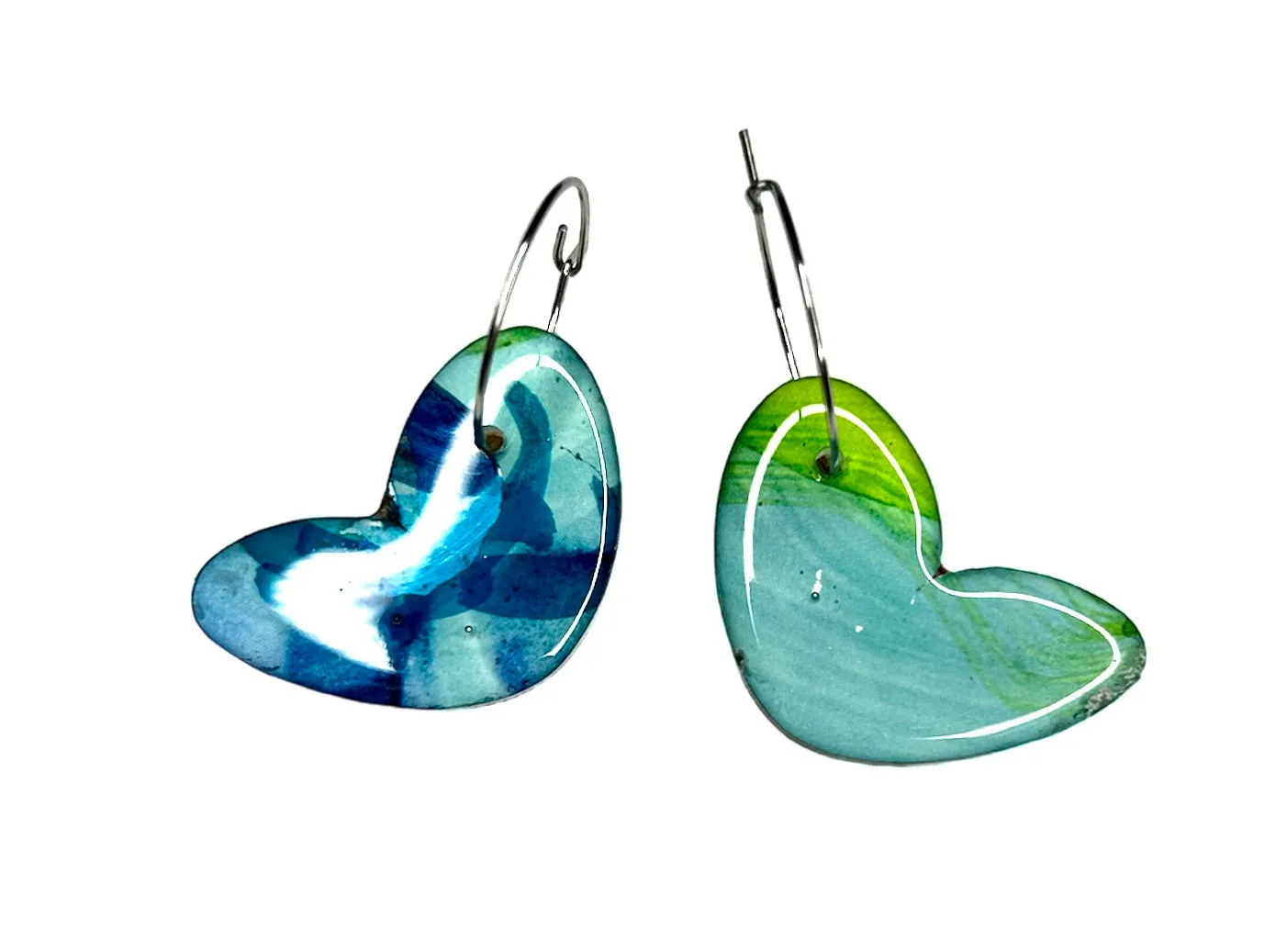 Small Heart Hoops