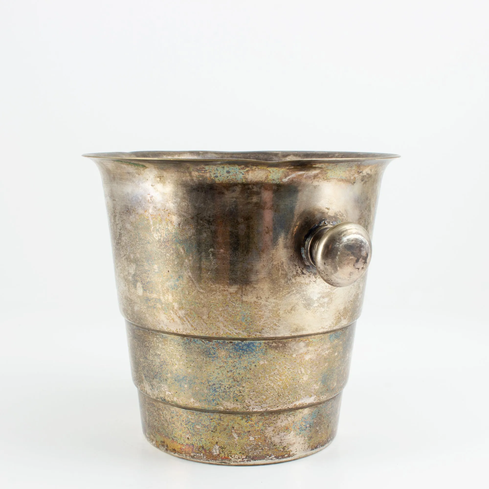Small Vintage Silver-plate Ice or Garnish Bucket
