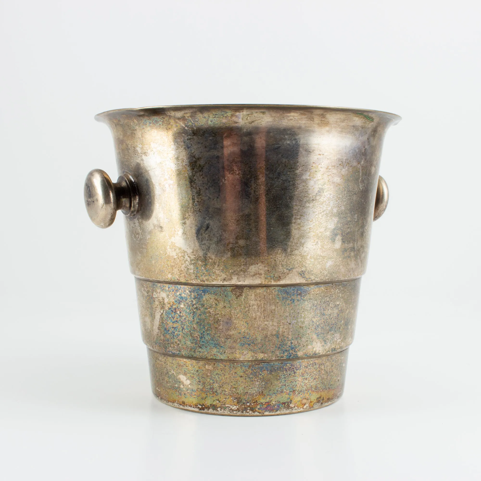 Small Vintage Silver-plate Ice or Garnish Bucket