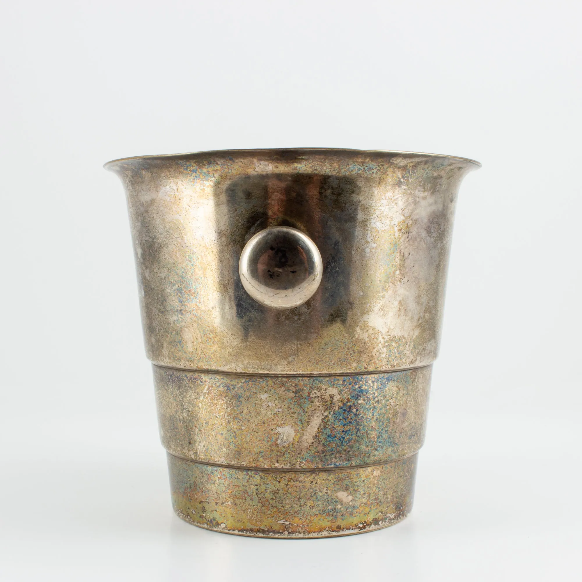 Small Vintage Silver-plate Ice or Garnish Bucket