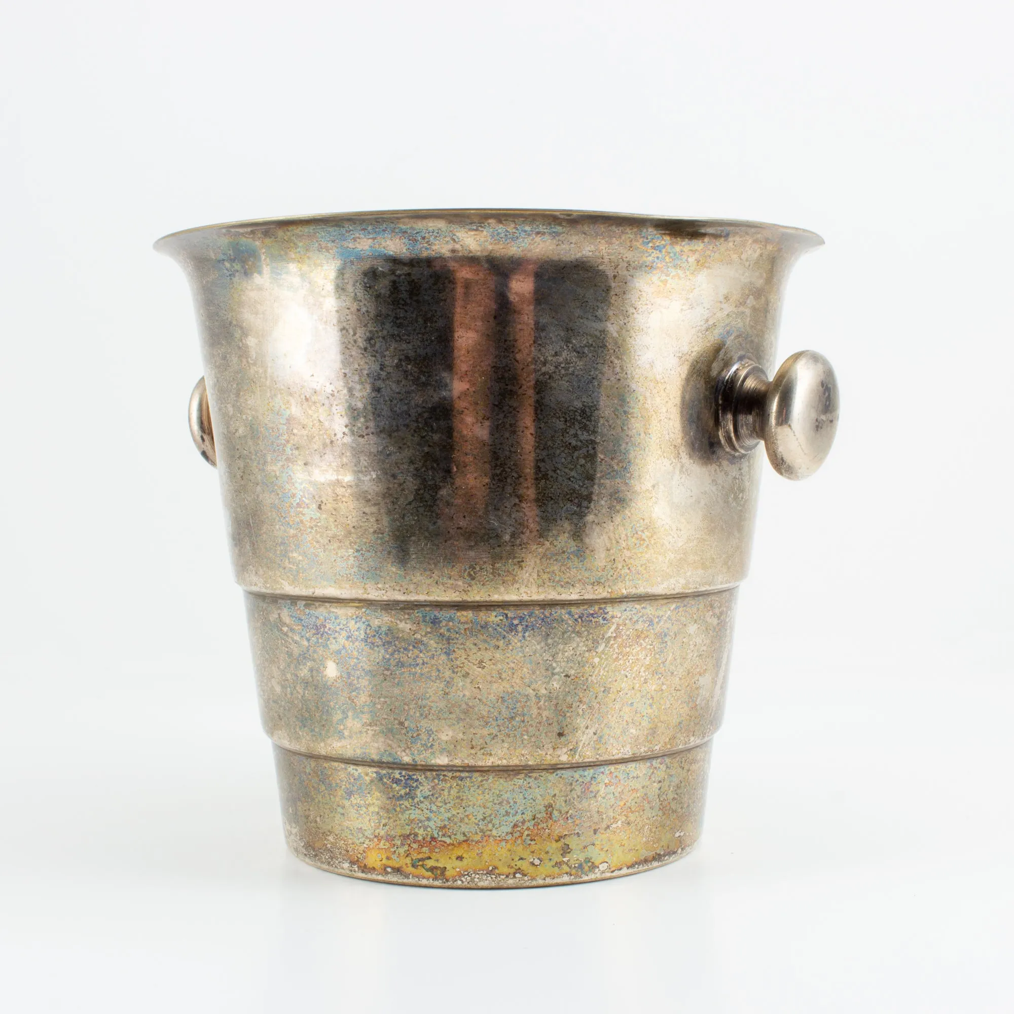 Small Vintage Silver-plate Ice or Garnish Bucket